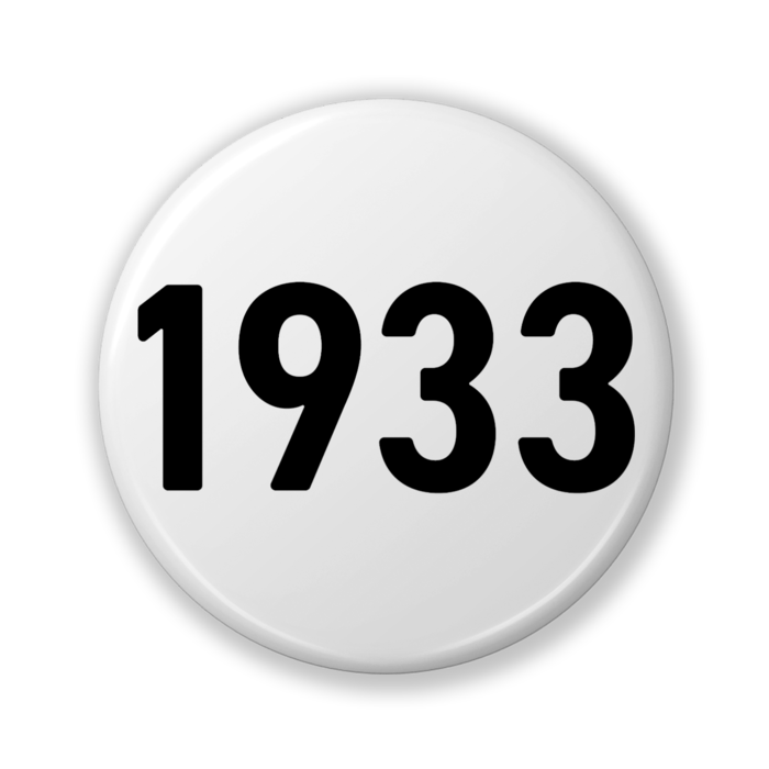 【1933】缶バッジ- 32mm