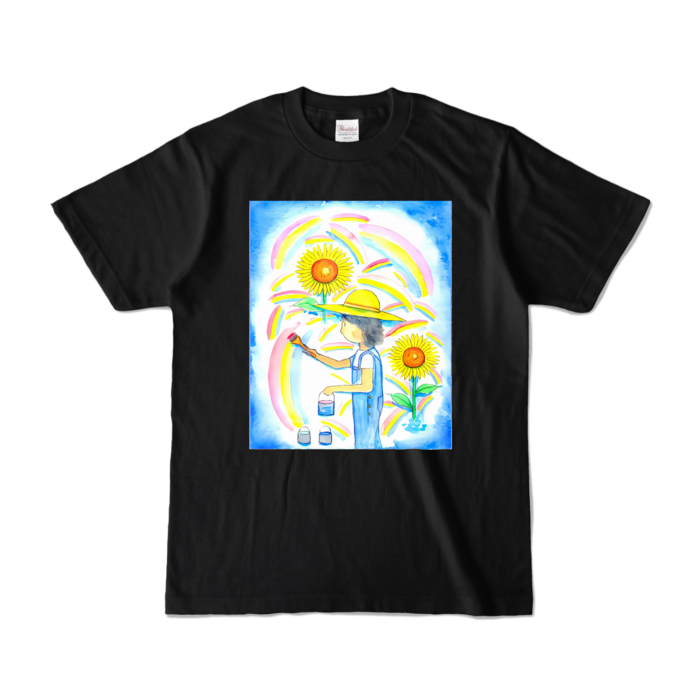 カラーTシャツ - S - ブラック (濃色)