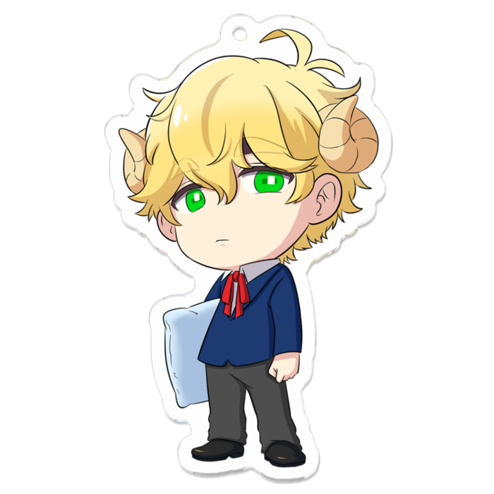 アクリルキーホルダー（コーティング） - 70 x 70 (mm)