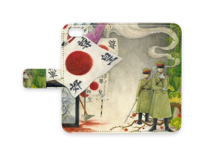 手帳型iPhoneケース - iPhone7 - ストラップ穴 なし