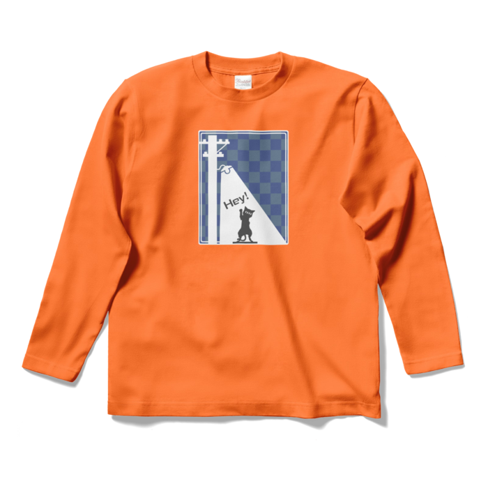 ロングスリーブTシャツ - S - オレンジ