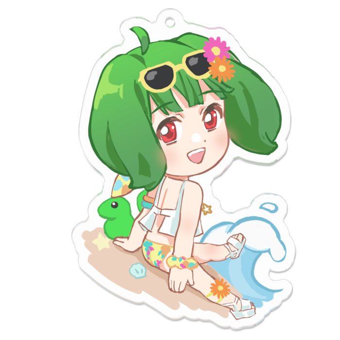 アクリルキーホルダー - 70 x 70 (mm)