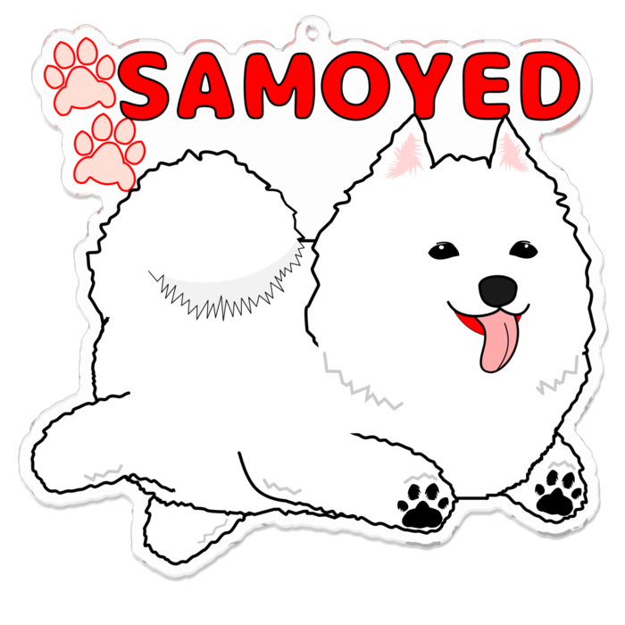 アクリルキーホルダー - 100 x 100 (mm)