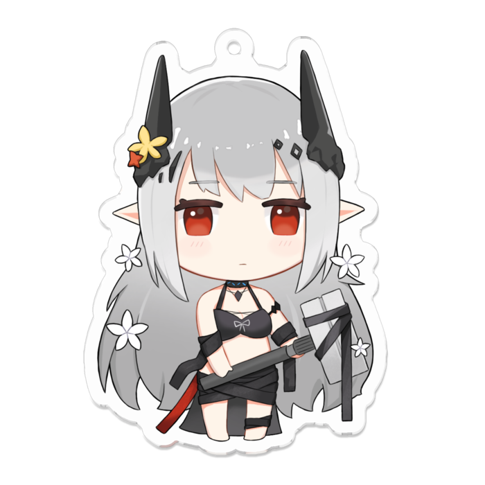 アクリルキーホルダー - 70 x 70 (mm)