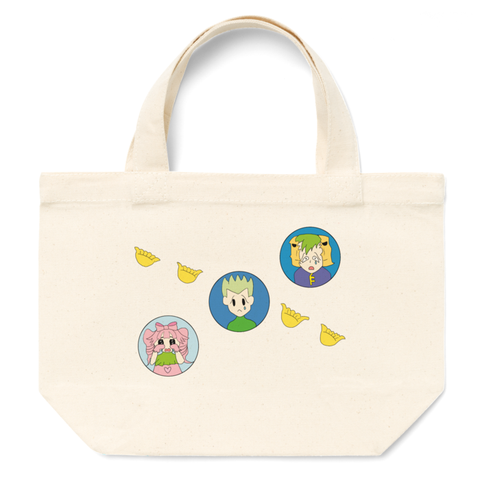 トートバッグ - S - プリント面積小 - 哀