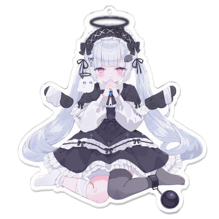 アクリルキーホルダー - 100 x 100 (mm)