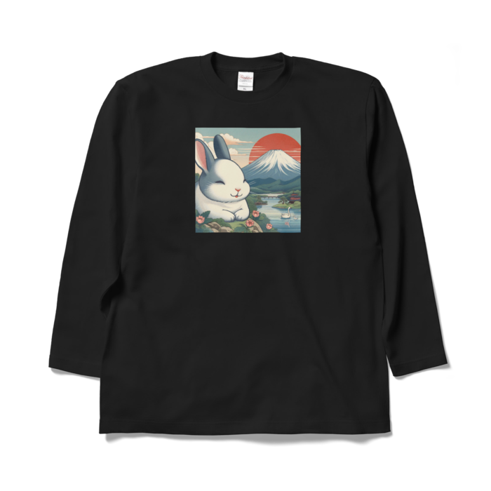 ロングスリーブTシャツ - XL - ブラック