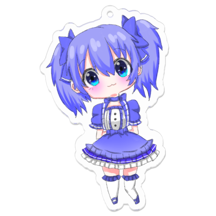 アクリルキーホルダー - 70 x 70 (mm)