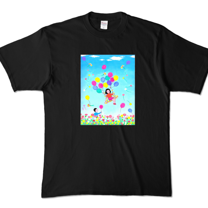 カラーTシャツ - XL - ブラック (濃色)