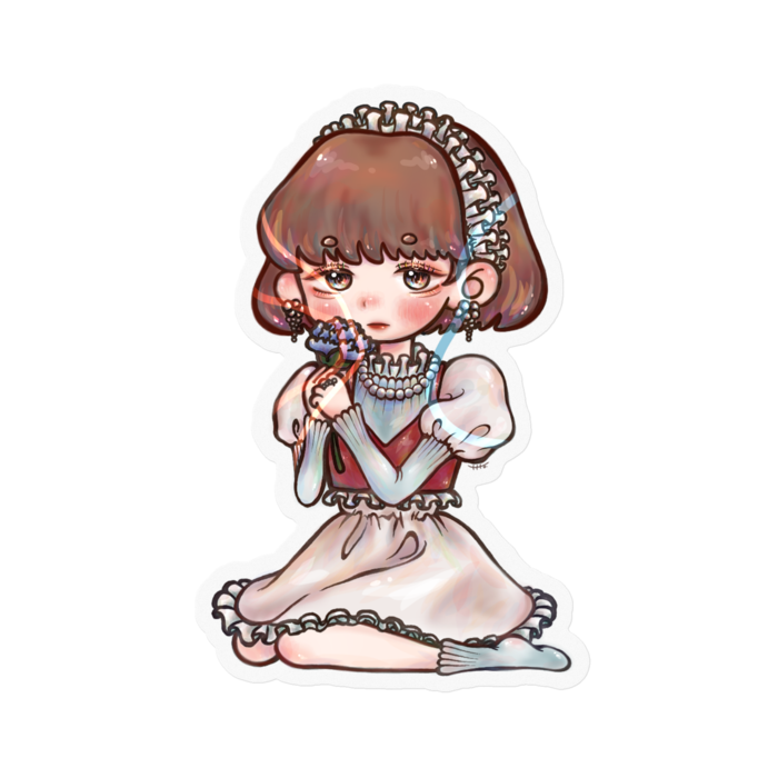 ステッカー - 100 x 100 (mm)