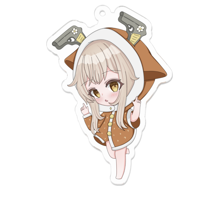 アクリルキーホルダー - 70 x 70 (mm)