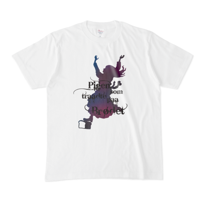 トラウマ影絵 TシャツA - M - 白