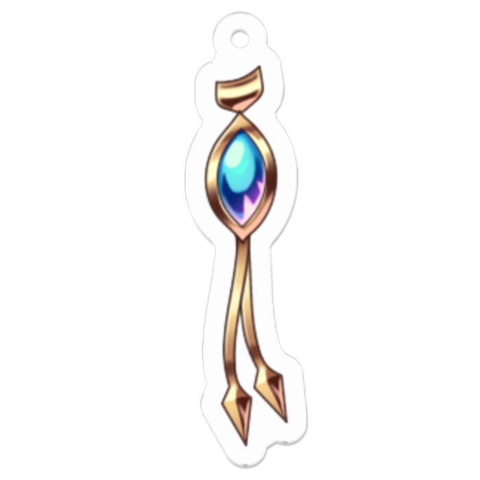 アクリルキーホルダー - 50 x 50 (mm)