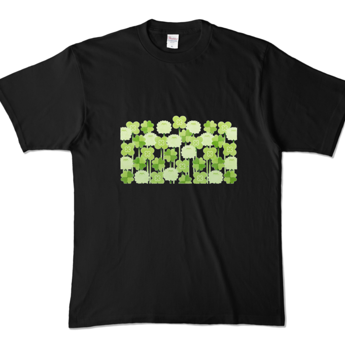 カラーTシャツ　黒色　XL