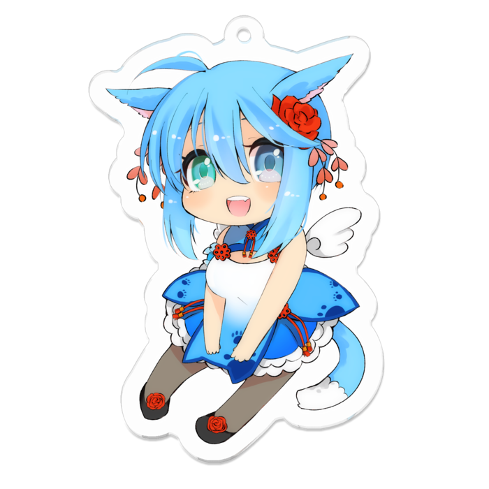 アクリルキーホルダー - 70 x 70 (mm)