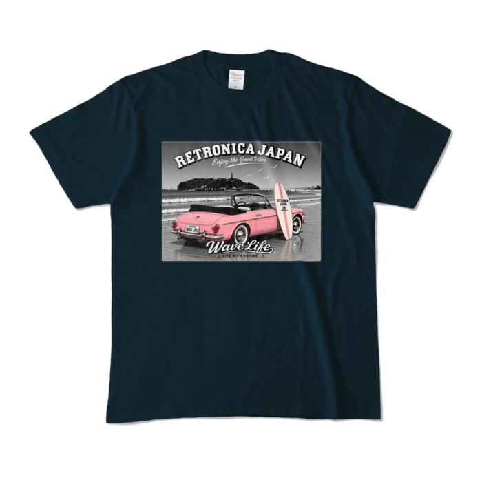 カラーTシャツ - M - ネイビー (濃色)