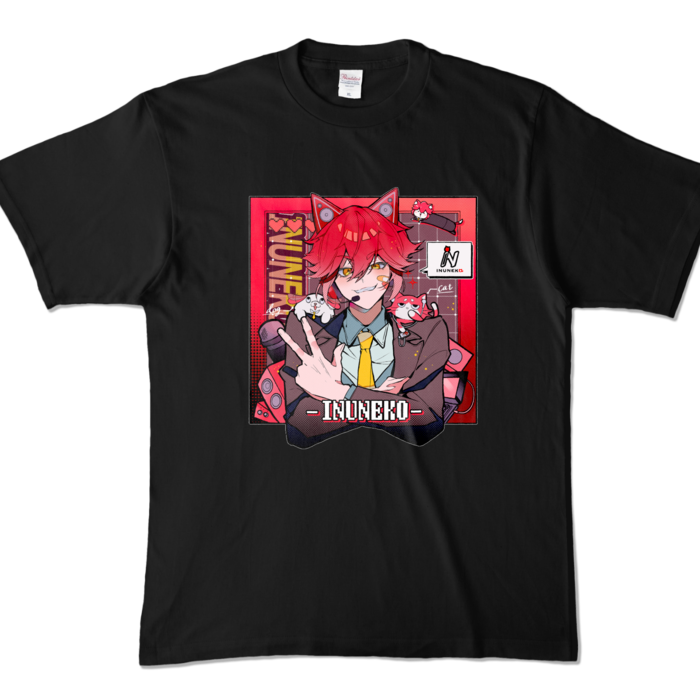 カラーTシャツ - XL - ブラック (濃色)