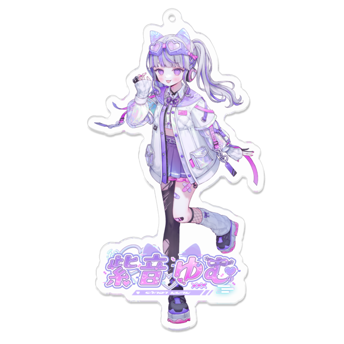 アクリルキーホルダー - 100 x 100 (mm)