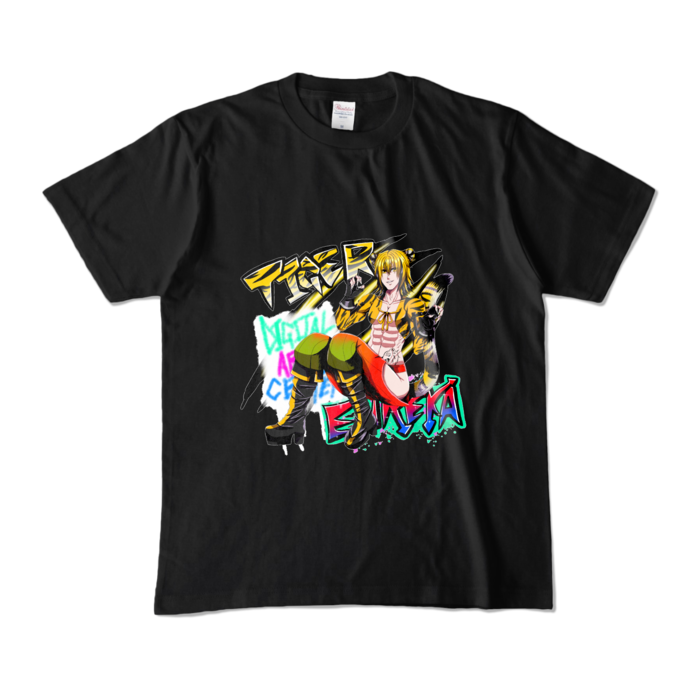カラーTシャツ - M - ブラック (濃色)