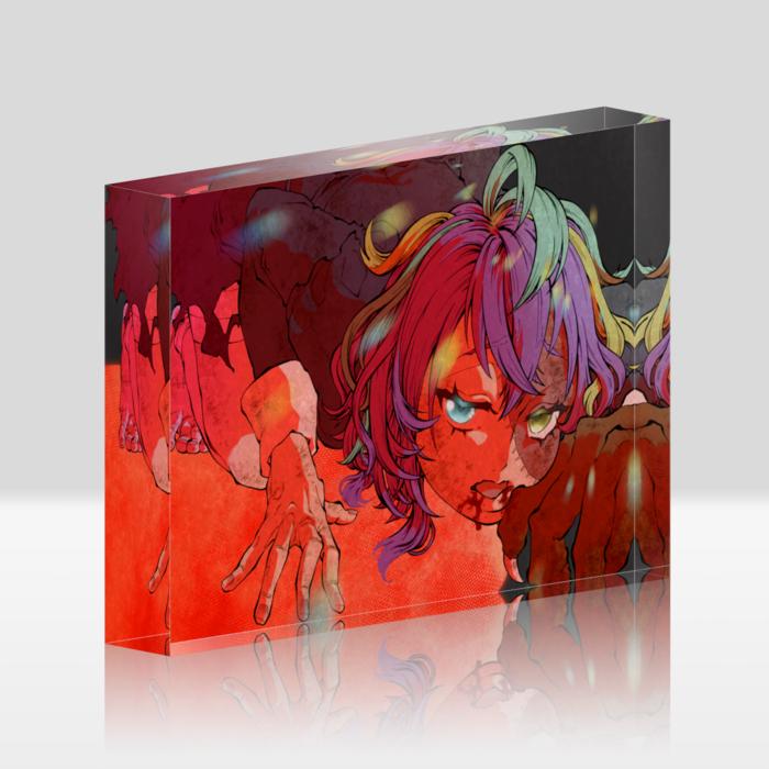 アクリルブロック - 148x100mm