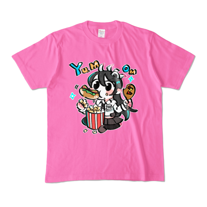 カラーTシャツ - M - ピンク (濃色)