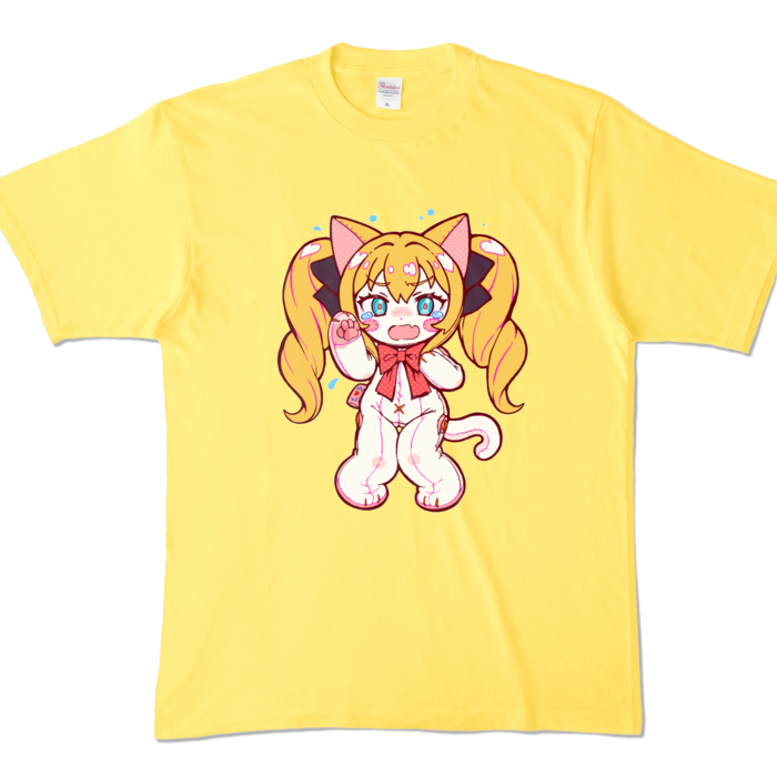 カラーTシャツ - XL - イエロー (濃色)