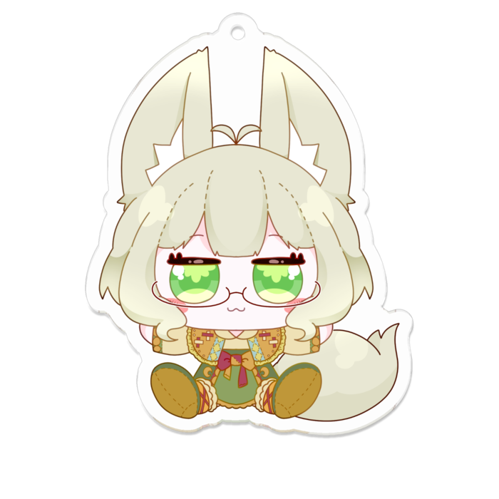 アクリルキーホルダー - 70 x 70 (mm)
