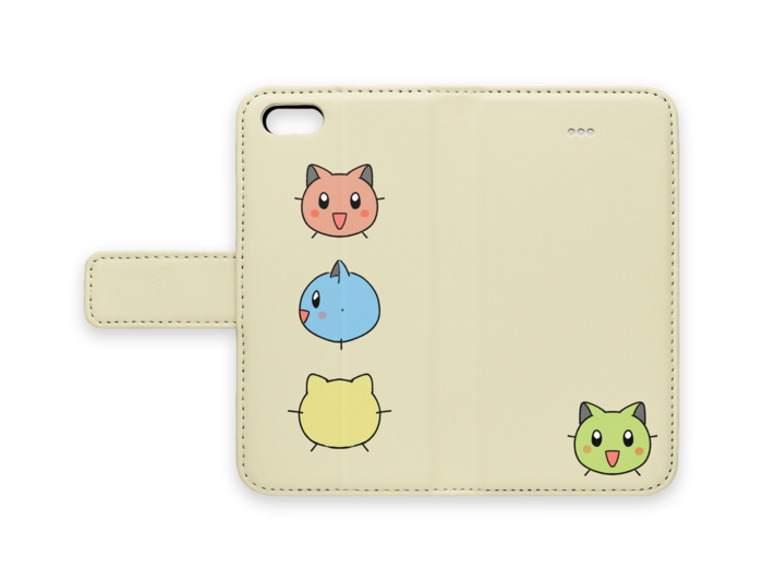 手帳型iPhoneケース - iPhone 5 / SE - ストラップ穴 なし