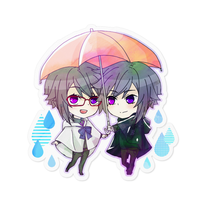 ステッカー - 100 x 100 (mm)