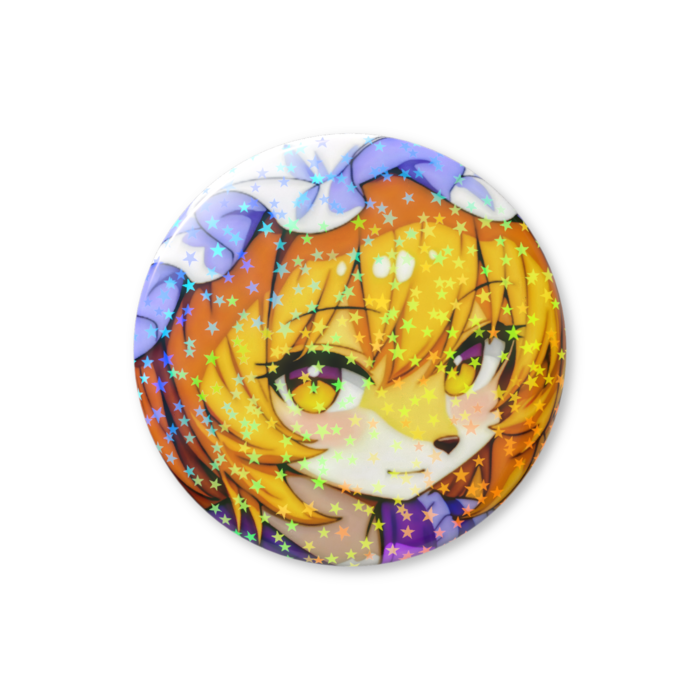 ホログラム缶バッジ - 76mm