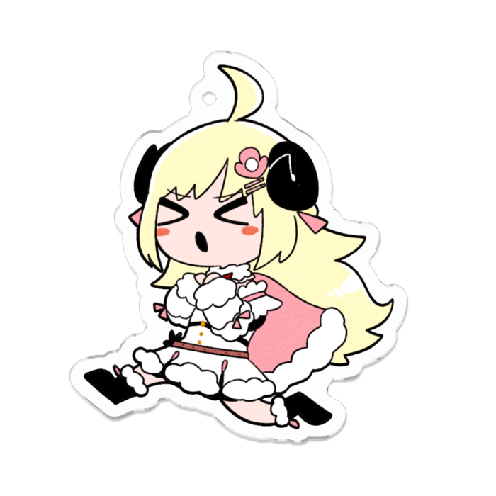 アクリルキーホルダー - 70 x 70 (mm)