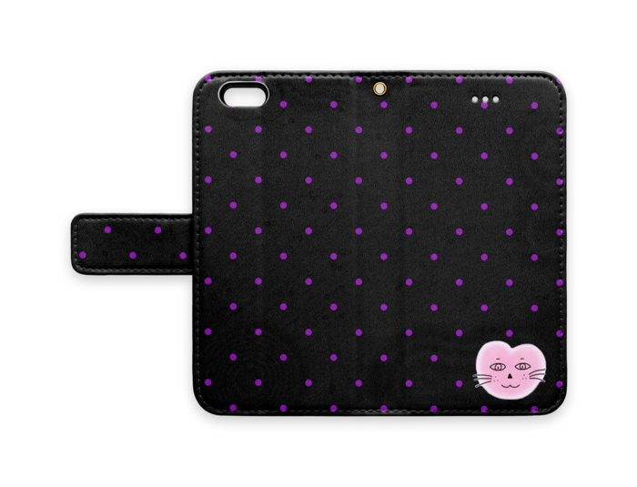 手帳型iPhoneケース - iPhone 6 / 6s - ストラップ穴 あり