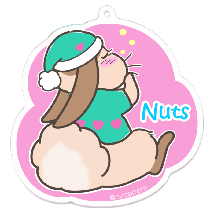 アクリルキーホルダー - 70 x 70 (mm)