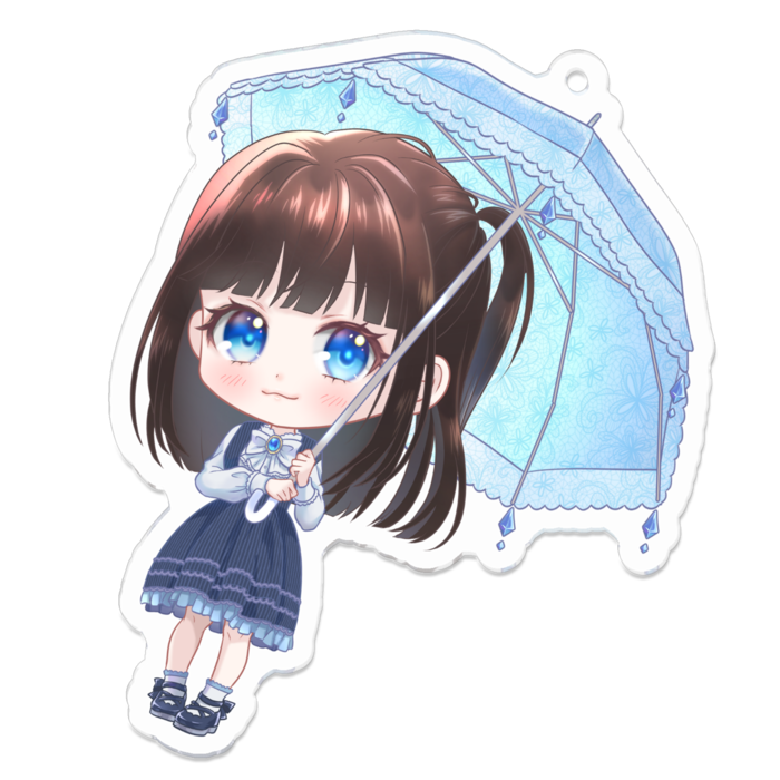 アクリルキーホルダー - 70 x 70 (mm)