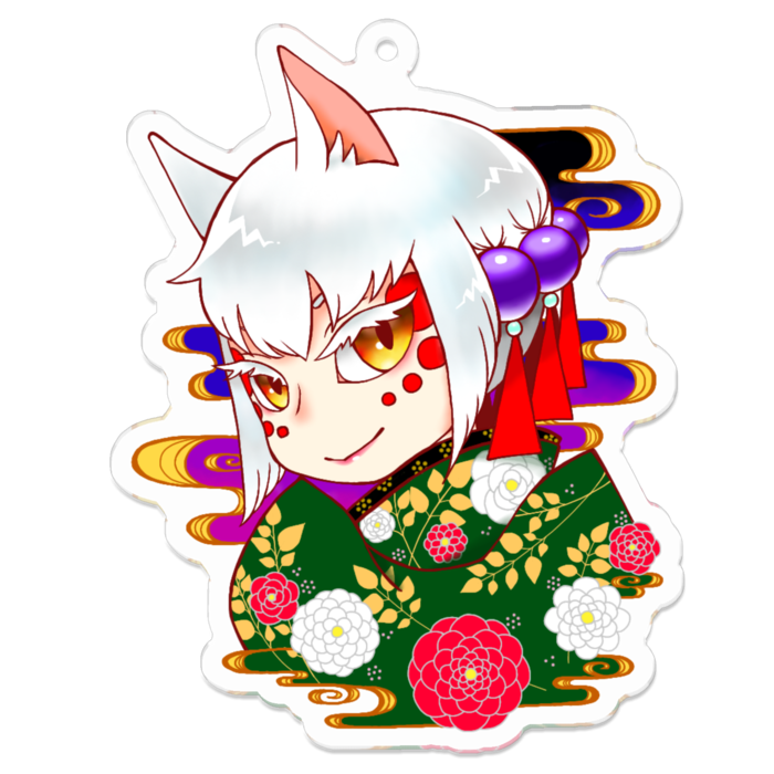 アクリルキーホルダー - 70 x 70 (mm)