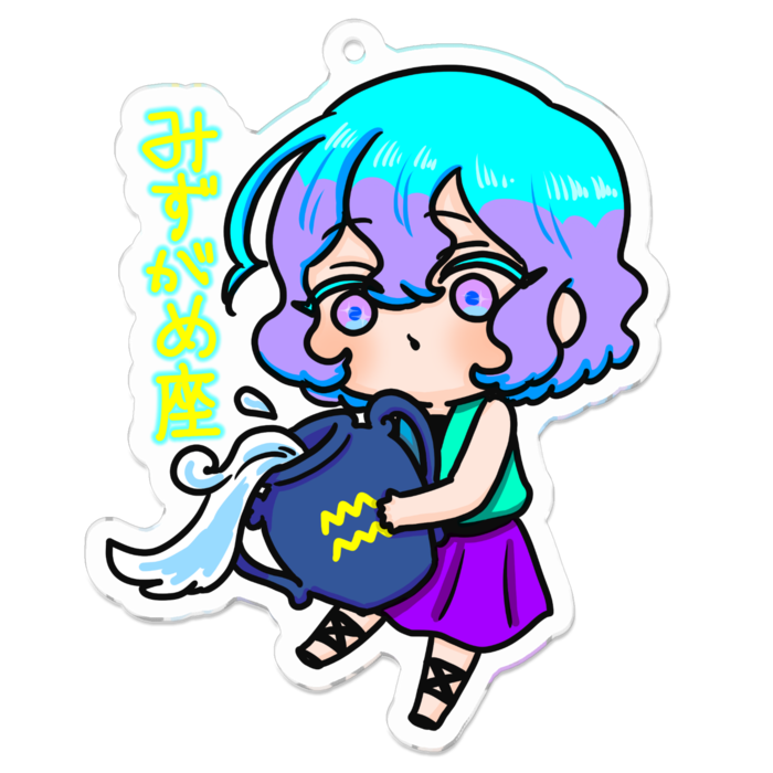 アクリルキーホルダー - 70 x 70 (mm)
