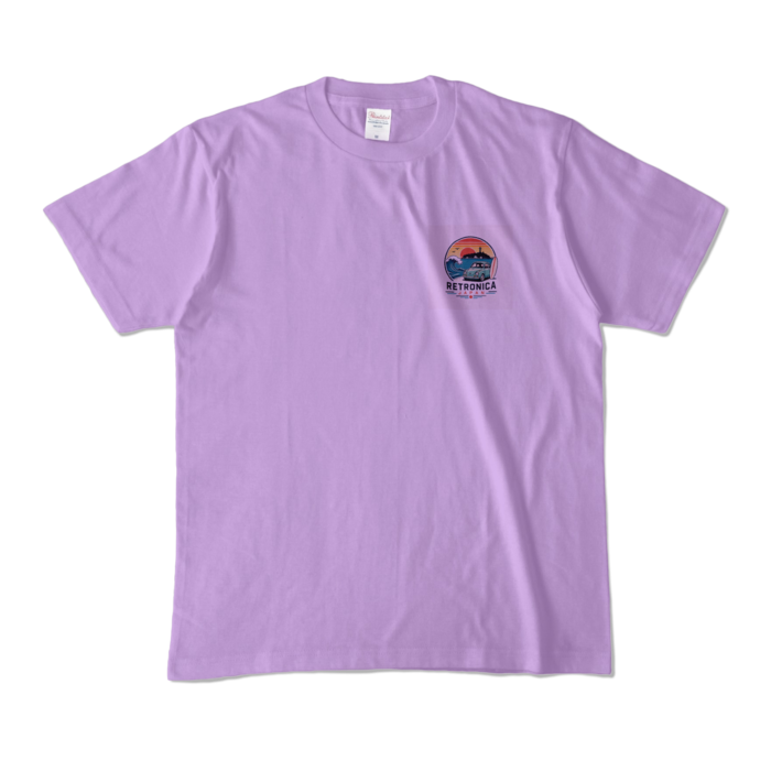 カラーTシャツ - M - ライトパープル (淡色)