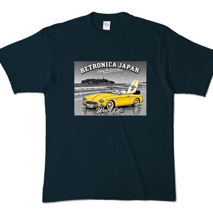 カラーTシャツ - XL - ネイビー (濃色)