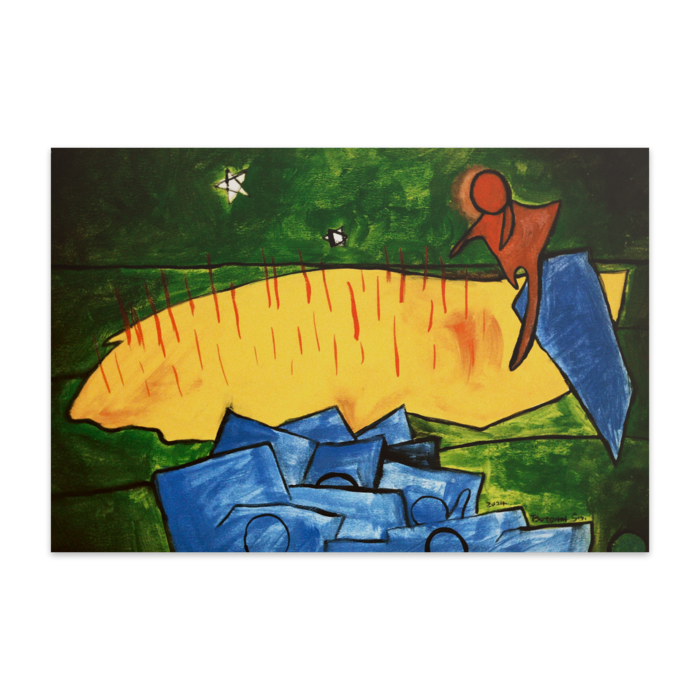 ポストカード(10枚セット) - ヴァンヌーボVGスノーホワイト195kg