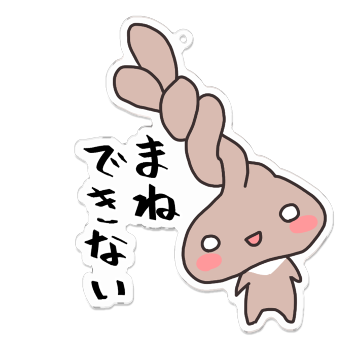 アクリルキーホルダー - 100 x 100 (mm)