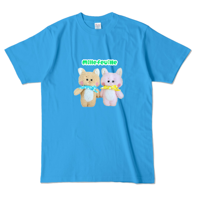 カラーTシャツ - L - ターコイズ (濃色)