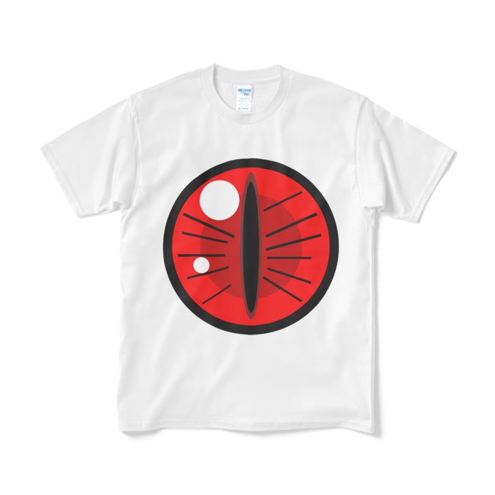 めだまビーストTシャツ(レッド)（短納期） - M - ホワイト