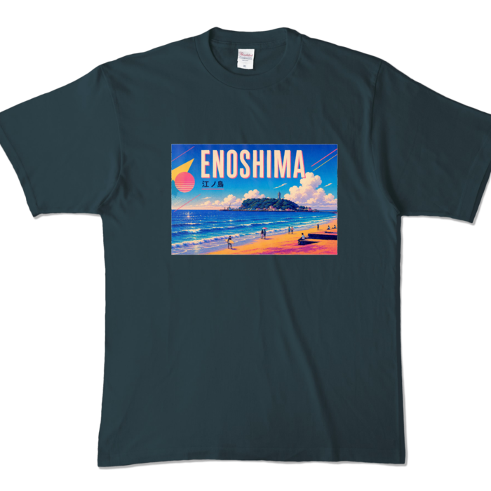 カラーTシャツ - XL - デニム (濃色)
