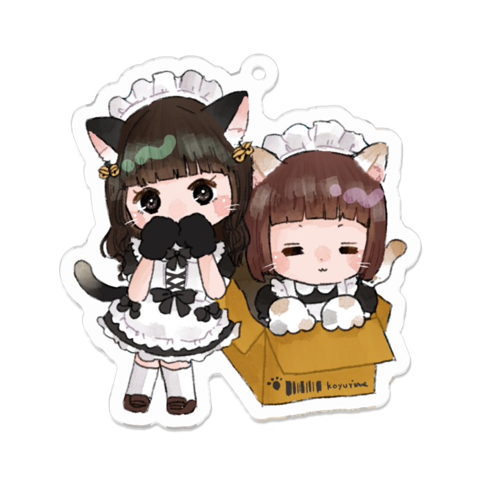 アクリルキーホルダー - 70 x 70 (mm)