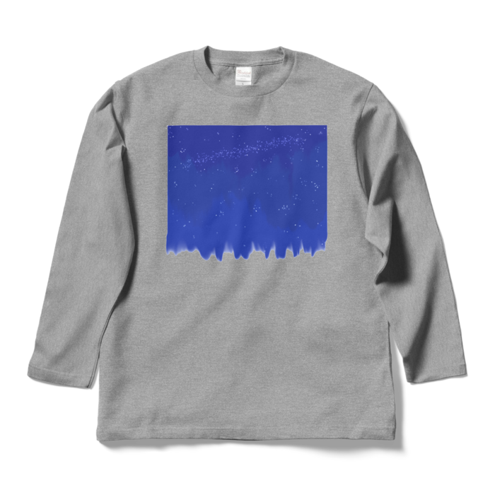 ロングスリーブTシャツ - L - 杢グレー
