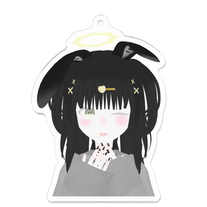 アクリルキーホルダー - 70 x 70 (mm)