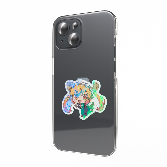 ホログラムスマホステッカー - 縦