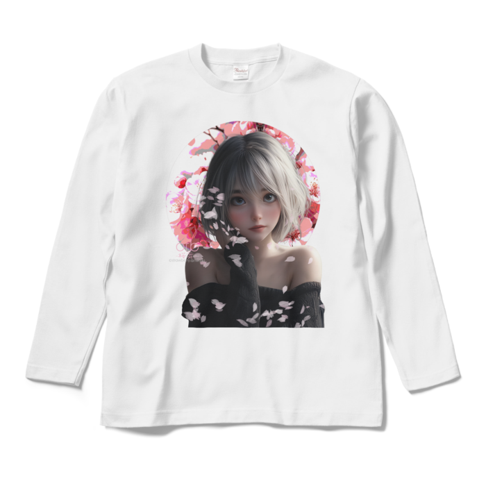 ロングスリーブTシャツ - M - typeAホワイト