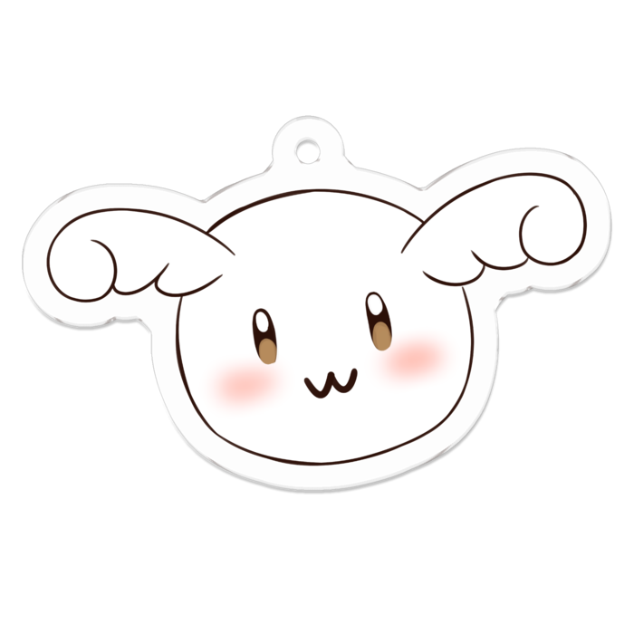 アクリルキーホルダー - 50 x 50 (mm)