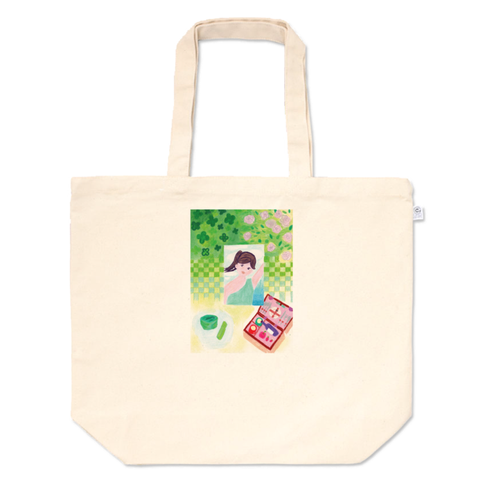 トートバッグ - L - プリント面積中